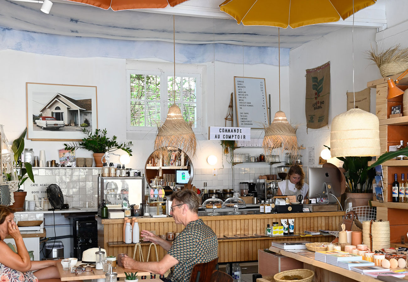 Café Accacia, le coffee shop concept store inspiré des USA