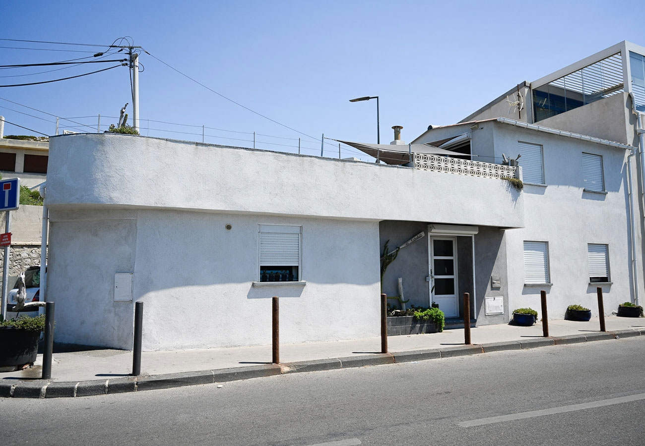 Tuba Club à Marseille : un hotel-restaurant comme un cabanon aux Goudes © F.SPIEKERMEIER pour PLUME VOYAGE