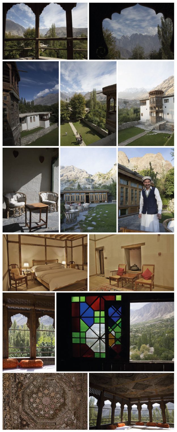 Le fort de Khaplu restauré par l'Aga Khan et transformé en hôtel, Gilgit-Baltistan. Une Halte. octobre 2018. Plume Voyage Magazine #plumevoyage @plumevoyagemagazine @plumevoyage © Francoise SPIEKERMEIER