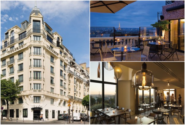 Terrasse du terrasse Hotel. Une halte sur les meilleures terrasses de Paris juillet 2016 PLUMEVOYAGE @plumevoyagemagazine © DR
