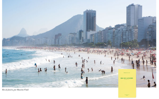 Plage de Rio de Janeiro Actualité Collab’ Be-Poles x Swildens coffret livre et T-shirt © Maxime Vitali Plume Voyage