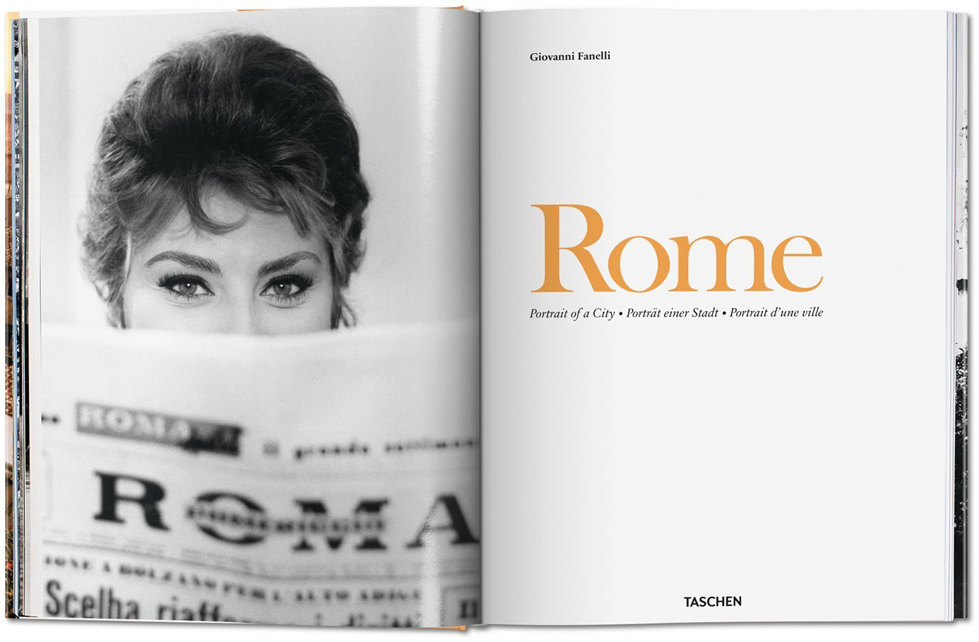 Rome, Portrait d’une ville aux éditions Taschen. PLUMEVOYAGE @plumevoyagemagazine © DR