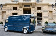 L'Hotel de Crillon, A Rosewood Hotel et son ice cream truck/ les news parisiennes de Plume Voyage Webzine @plumevoyage #plumevoyage © DR