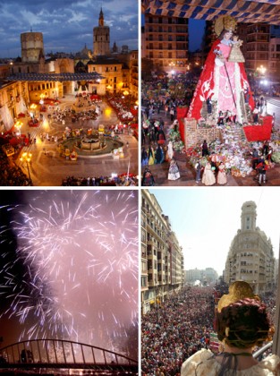 La fête de Las Fallas se déroulera du 14 au 19 mars 2014. On attend plus d'un million de visiteurs ! Photo par OT de Valence