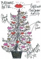 Lulu Guinness décore l’arbre de Noël du Brown’s à Londres