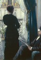 Femme à la fenêtre © Gustave Caillebotte,