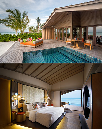 Maldives : des villas 5 tridents au Club Med. Courtesy Club Med