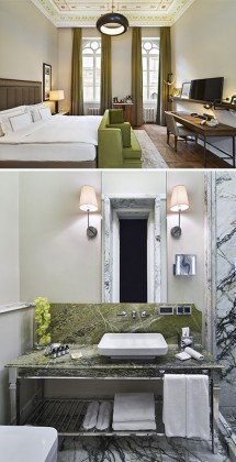 The Vault mixes tradition and design. Courtesy of The House Hotel