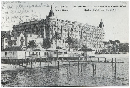 Hotel Le Carlton Cannes © DR