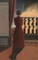 Paul Delvaux, El incendio, 1935. Paul Delvaux, promenade avec l’Amour et la Mort » au musée Thyssen-Bornemisza, Madrid. Courtesy Musée Thyssen-Bornemisza