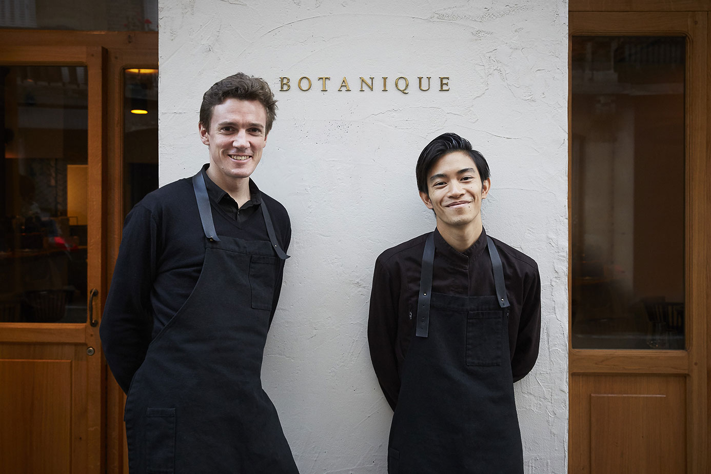 Restaurant Botanique Paris, chef japonais Sugio Yamagushi et son complice Alexandre Philippe-Rimbaud. PLUMEVOYAGE @plumevoyagemagazine © DR