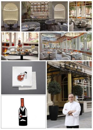 Restaurant Jean-Georges au Connaught de Londres, juin 2018. Une Balade Plume Voyage Magazine @plumevoyagemagazine © DR