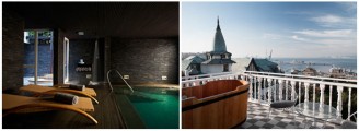 Photo 1: Spa, 2: Suite with terrace view / ©Palacio Astoreca