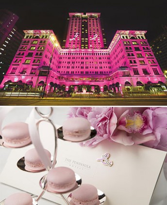 Avec « Peninsula in Pink », les hôtels se mobilisent contre le cancer du sein